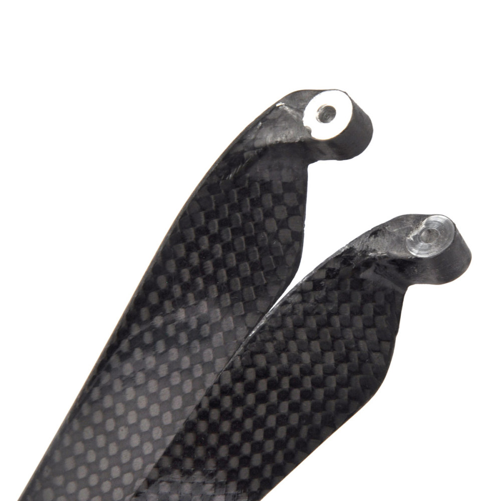ZYHOBBY 9.5~18inch Plain Carbon Fiber Propeller Foldable Propeller for RC Airplane Multiple propeller sizes available