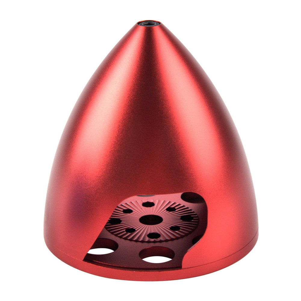 3.5inch 89mm Anodized CNC Aluminum Drilled RC Spinner