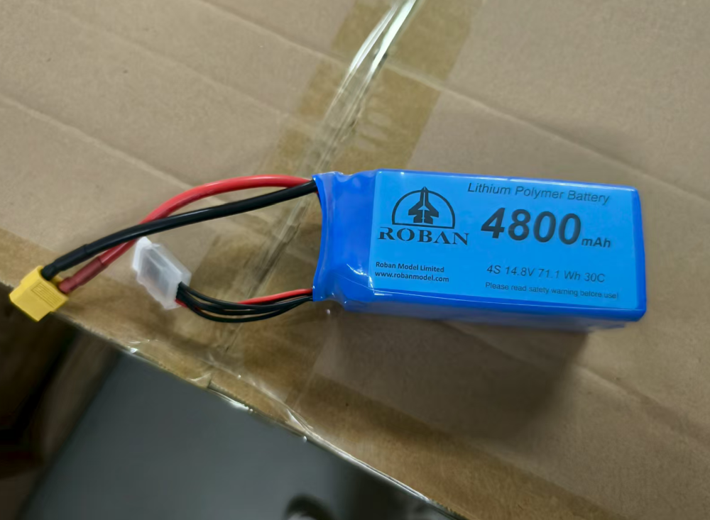 ROBAN 4800MAH Battery Lithium Polymer Battery for  Helicopters