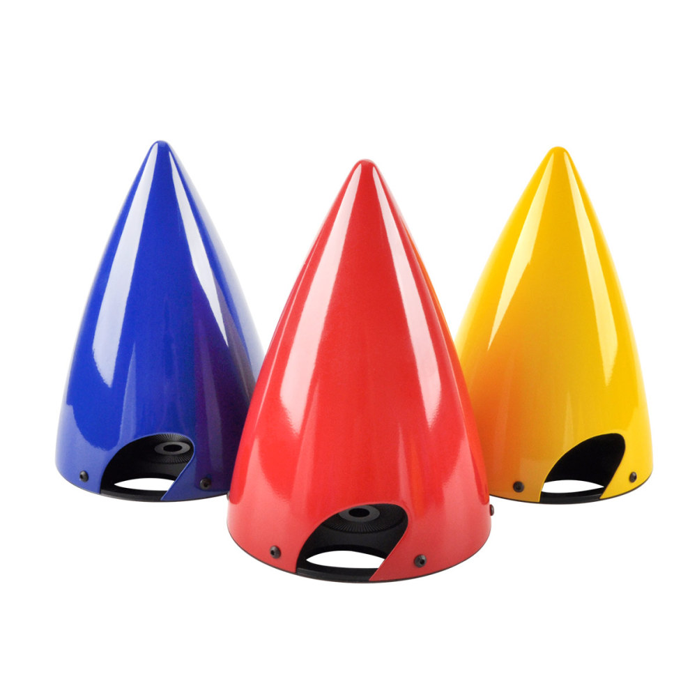 ZYHOBBY Multi-Colored Carbon Fiber Cone Pointed Spinner Two Openings Suitable for Propellers