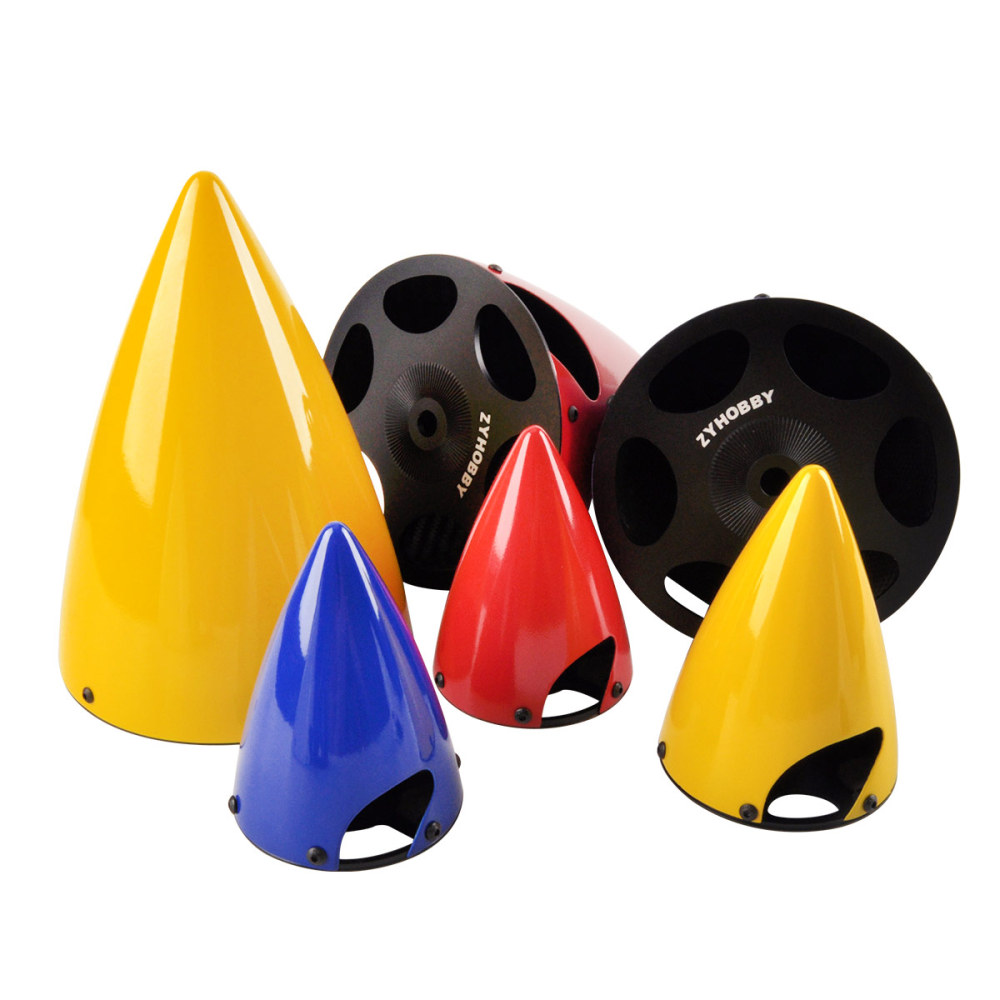 ZYHOBBY Multi-Colored Carbon Fiber Cone Pointed Spinner Two Openings Suitable for Propellers