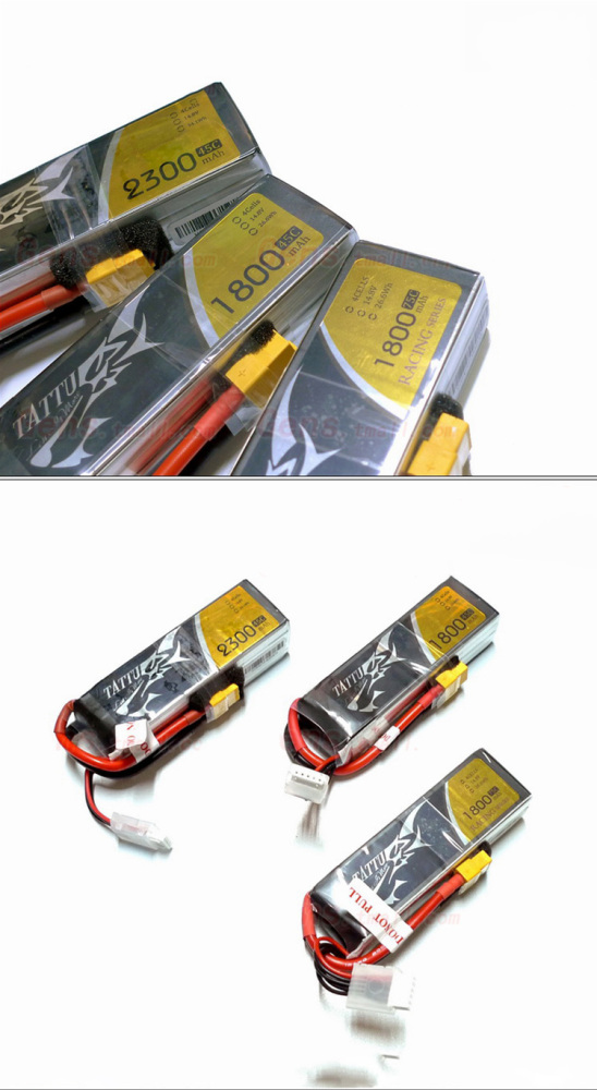 Tattu Classic Series FPV Battery High Discharge Rate (45C/75C) Lightweight Freestyle Flying Suitable for FPV Drones