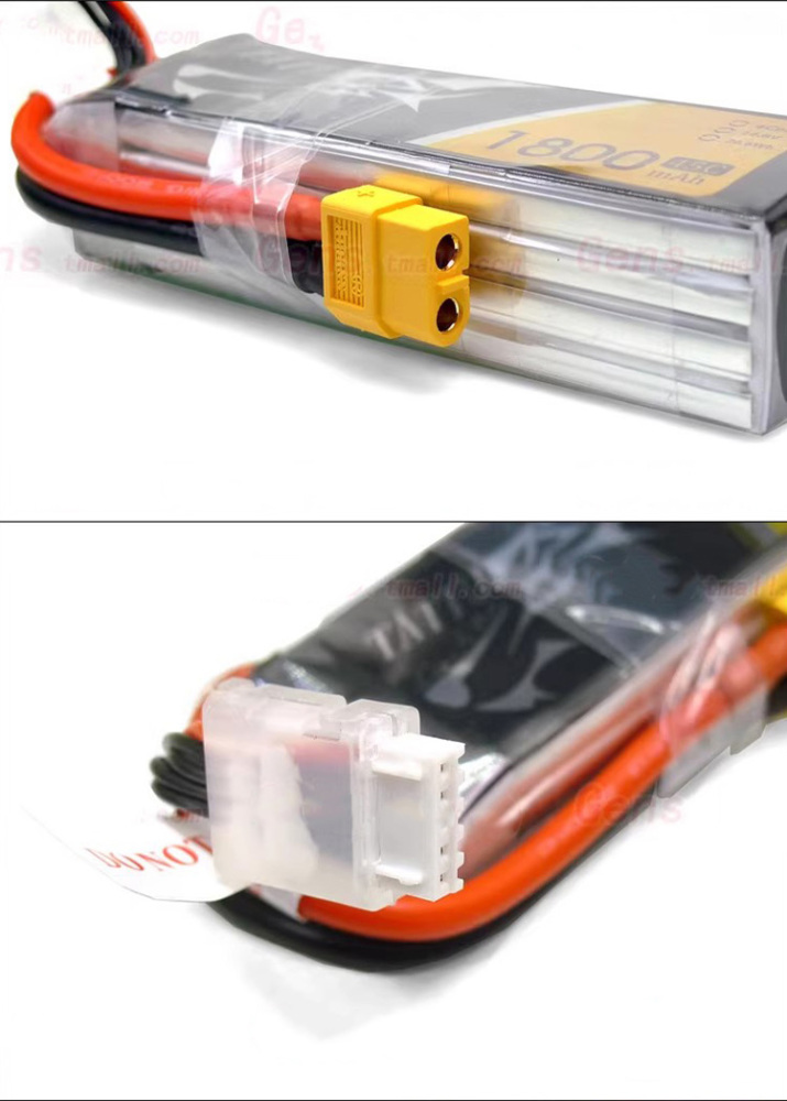 Tattu Classic Series FPV Battery High Discharge Rate (45C/75C) Lightweight Freestyle Flying Suitable for FPV Drones