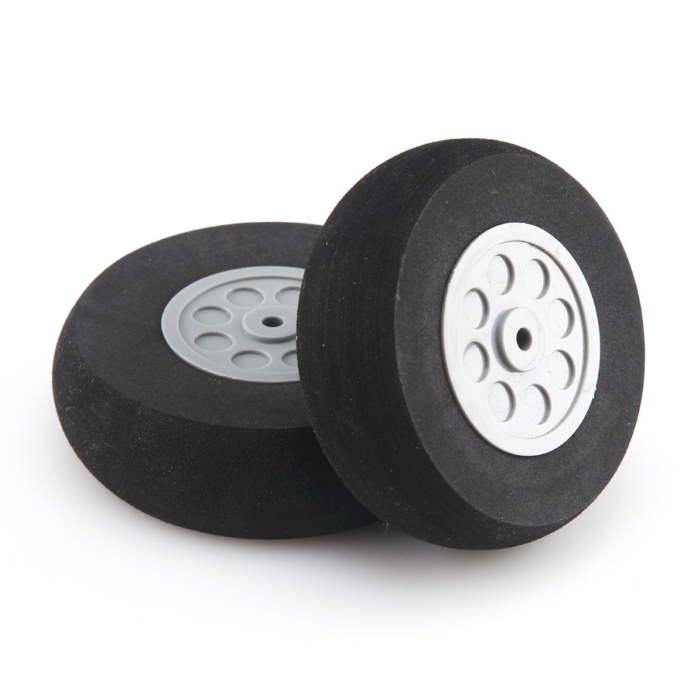 Sponge Wheel Tire Plastic Hub for RC Airplane Model 20-110MM