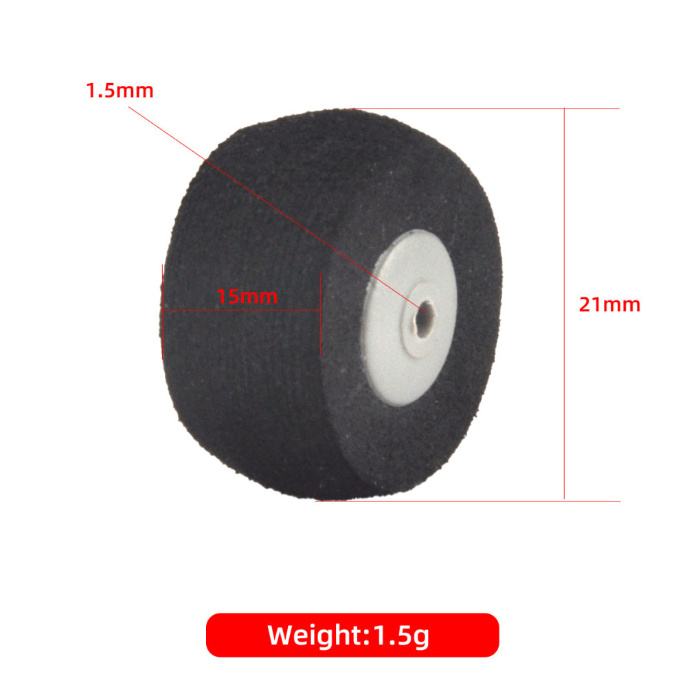Sponge Wheel Tire Plastic Hub for RC Airplane Model 20-110MM