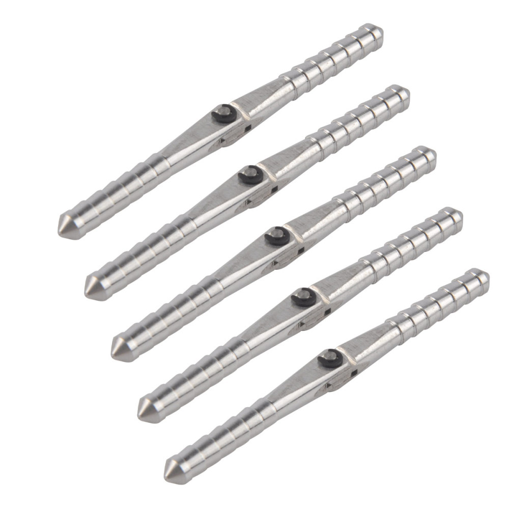 5 Pcs Pin Hinge Hinge Loose Leaf M4.5*L48 Metal Iron