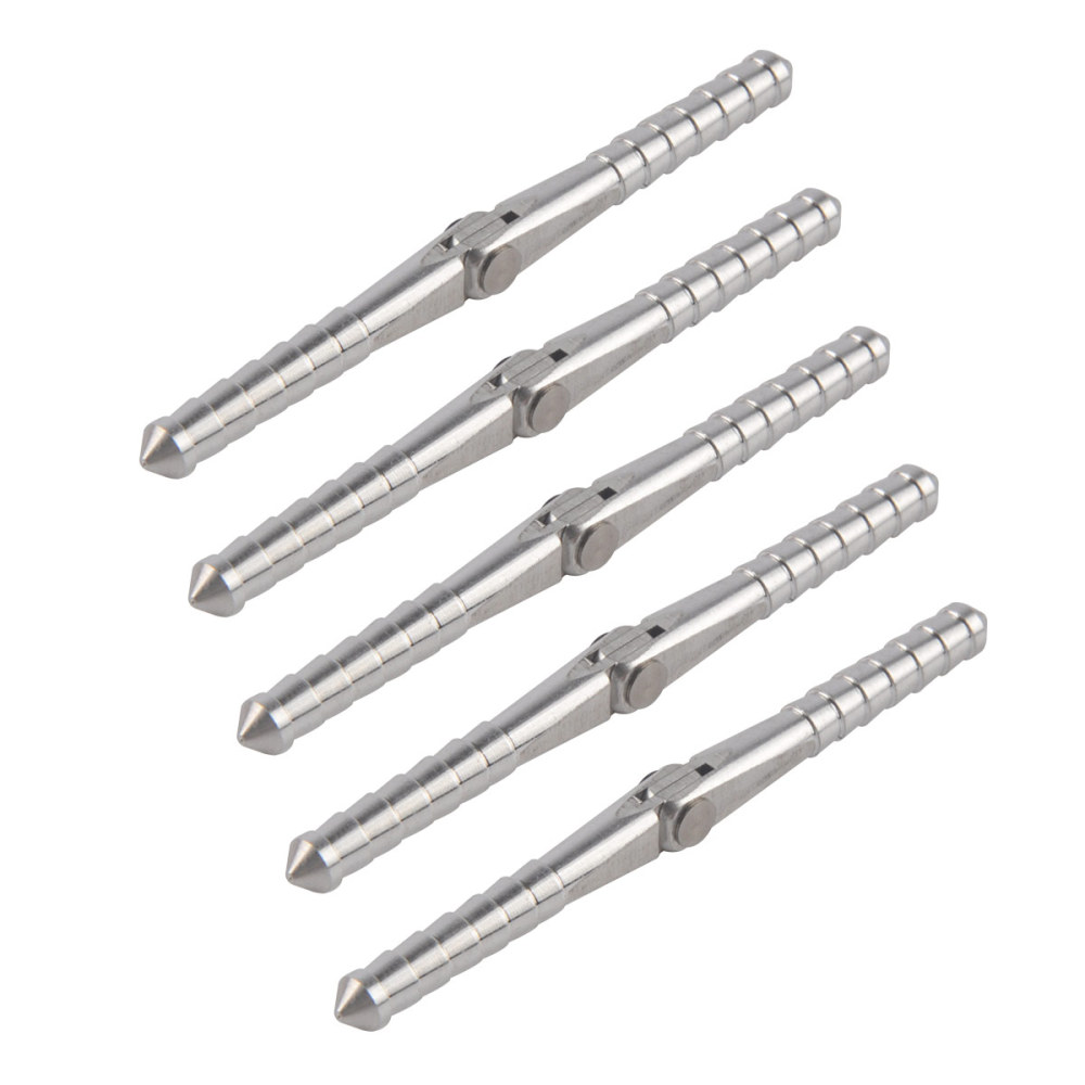 5 Pcs Pin Hinge Hinge Loose Leaf M4.5*L48 Metal Iron