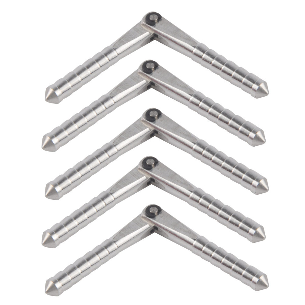 5 Pcs Pin Hinge Hinge Loose Leaf M4.5*L48 Metal Iron