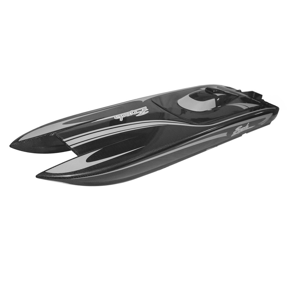 TFL 1133 Zonda Cat Fiberglass RC Electric Boat Outside Toys Two Color for Choose Black /Blue