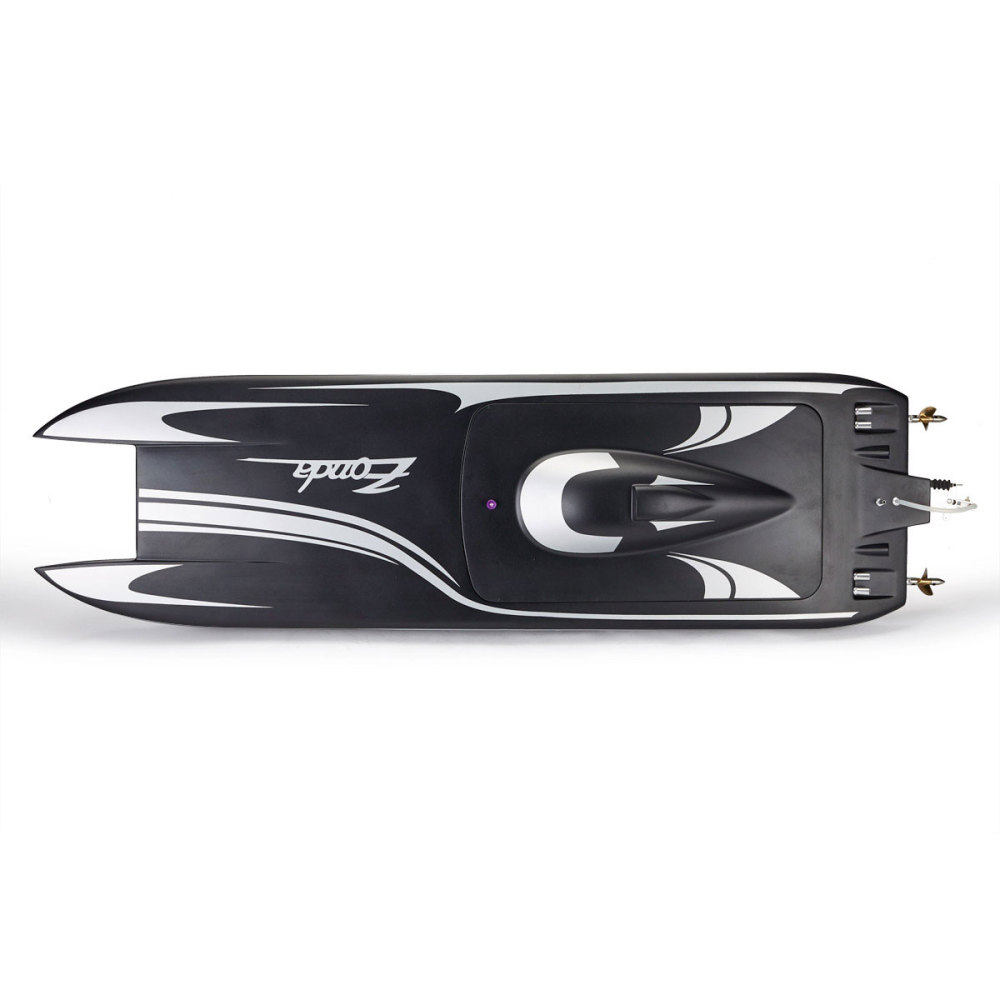 TFL 1133 Zonda Cat Fiberglass RC Electric Boat Outside Toys Two Color for Choose Black /Blue