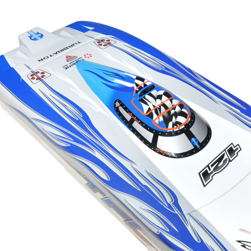 TFL 1133 Zonda Cat Fiberglass RC Electric Boat Outside Toys Two Color for Choose Black /Blue