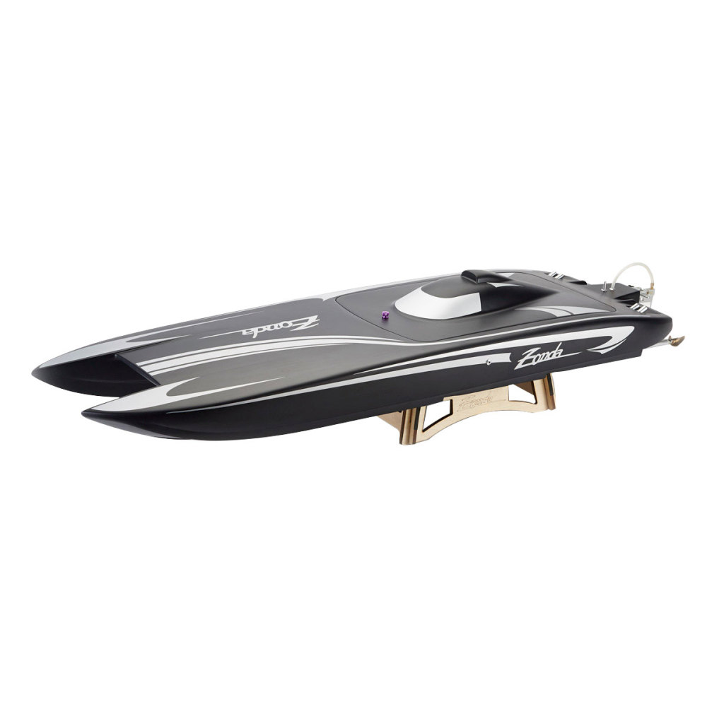 TFL 1133 Zonda Cat Fiberglass RC Electric Boat Outside Toys Two Color for Choose Black /Blue