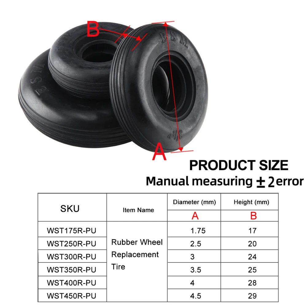 2 Roues De Rechange En Mousse Pour Avion RC – 80 Mm, Axe 4,1 Mm – Légères Et Durables – Modèle Réduit
