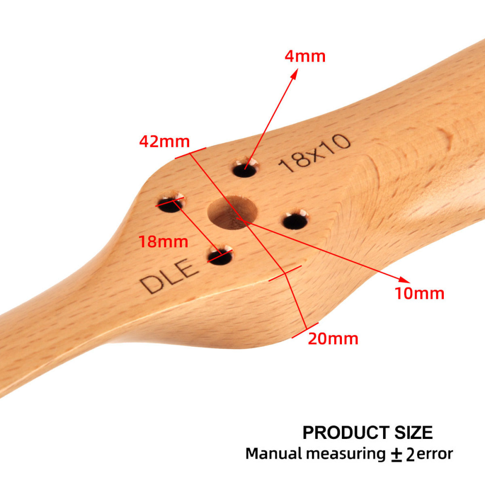 Wood Propeller Special Drilled For DLE Engine