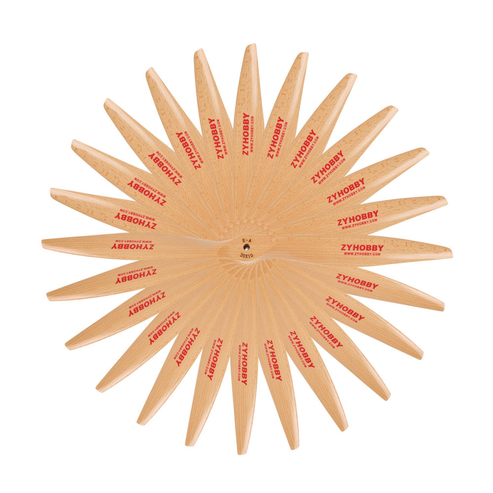 ZYHOBBY 20inch to 24inch Wooden Propeller for Electric Motor/Engine