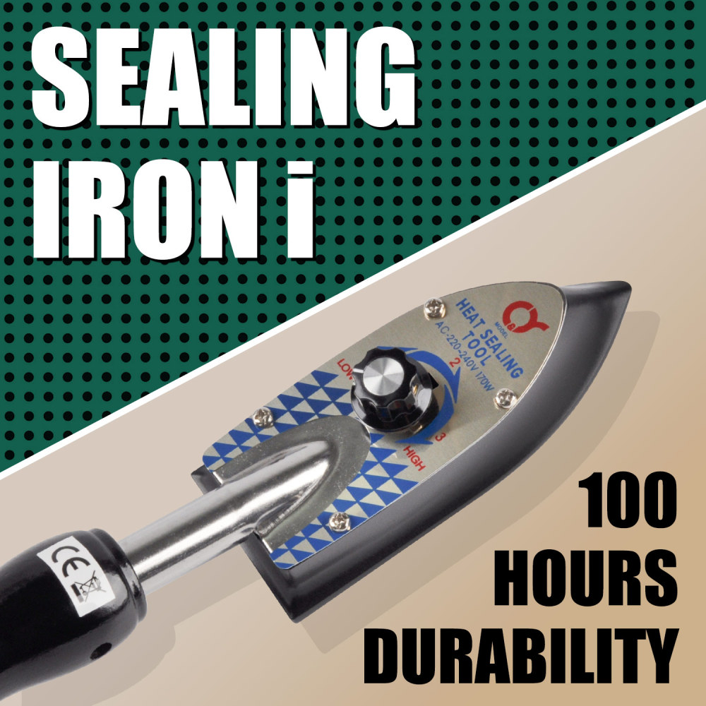 Sealing Iron Tool 110-220V Model Aircraft Iron Adjustable Temperature 100 hours durability Small Iron for Fixed-Wing Aircraft Skin