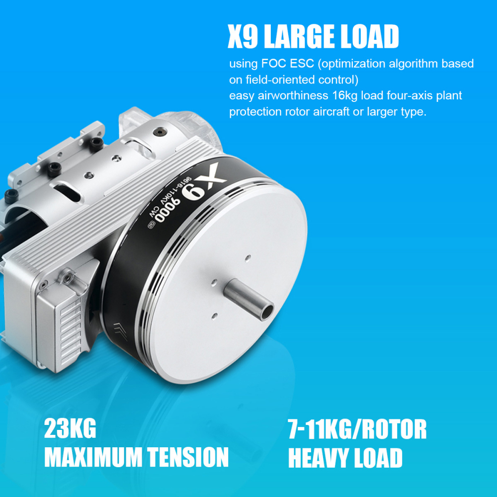 15KG payload unmanned aerial Frame Training Machine Frame UAV Frame With Hobbywing X9 Power System