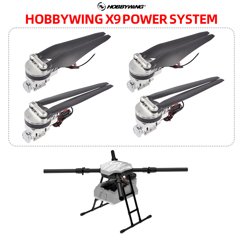 16L 4EV Agricultural Spraying Drone UAV Frame With Hobbywing X9 Power System