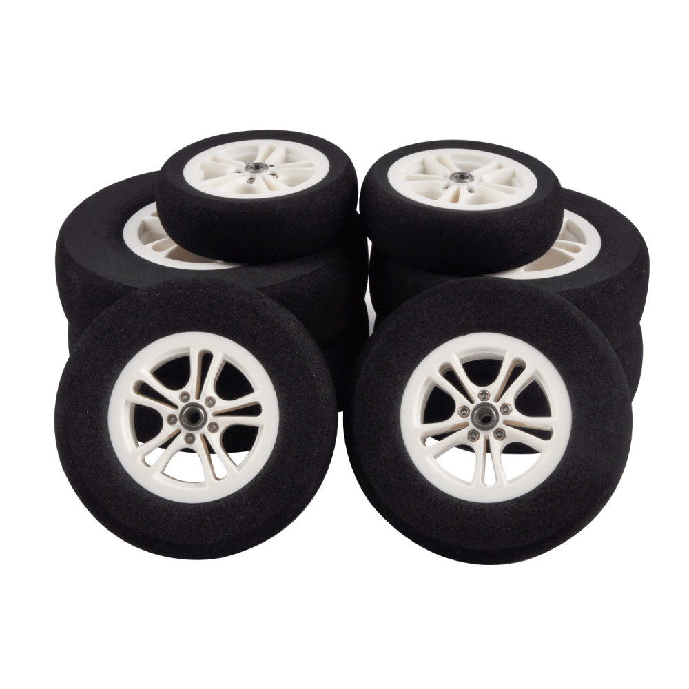 Wheels Sponge wheels 80mm 100mm 115mm 130mm Suitable for RC Aircraft.