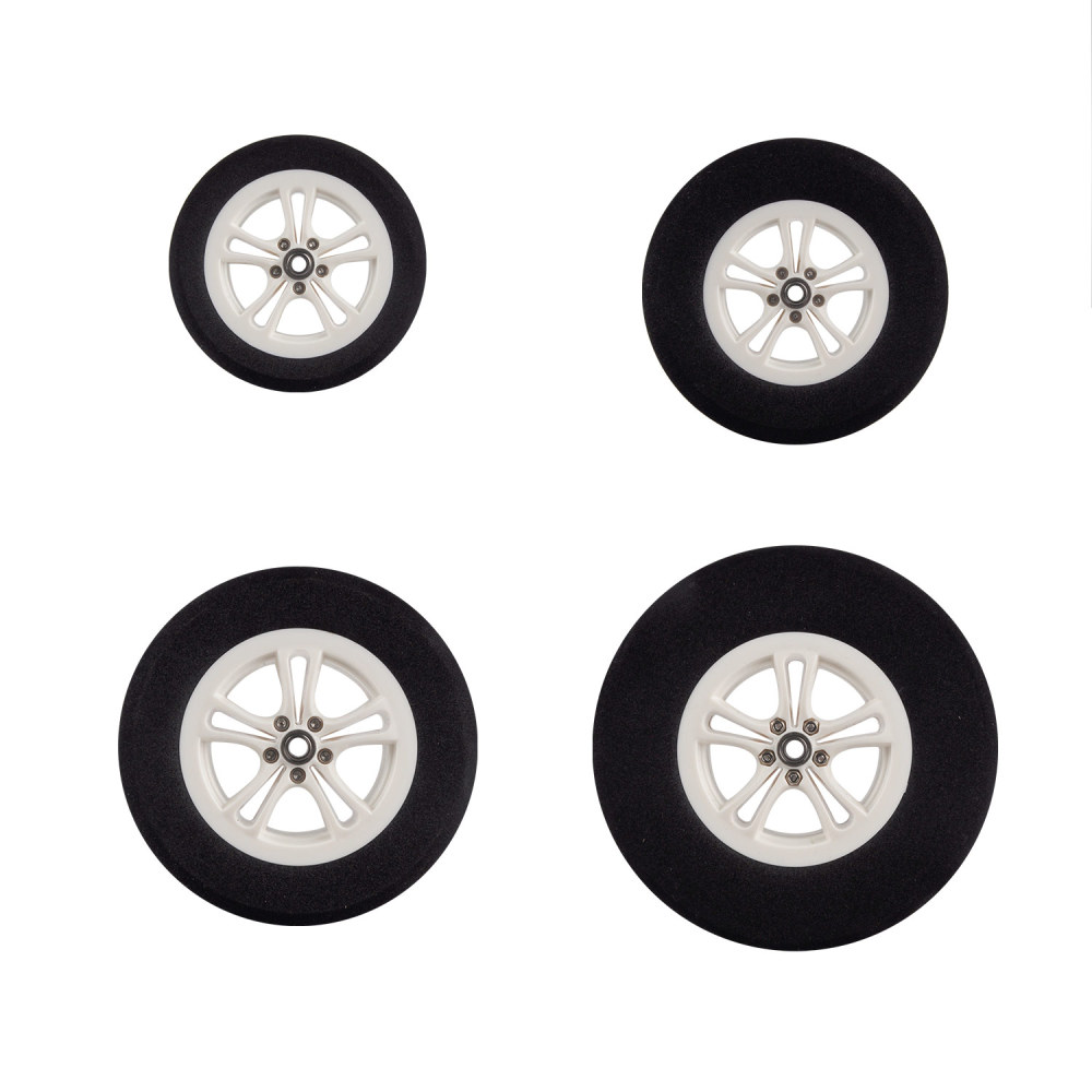 Wheels Sponge wheels 80mm 100mm 115mm 130mm Suitable for RC Aircraft.