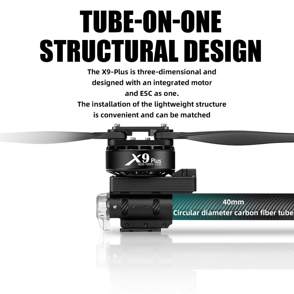 4PCS X9 Plus Power System 27KG Thrust 100KV Motor+ESC+Prop For Agriculture Drone