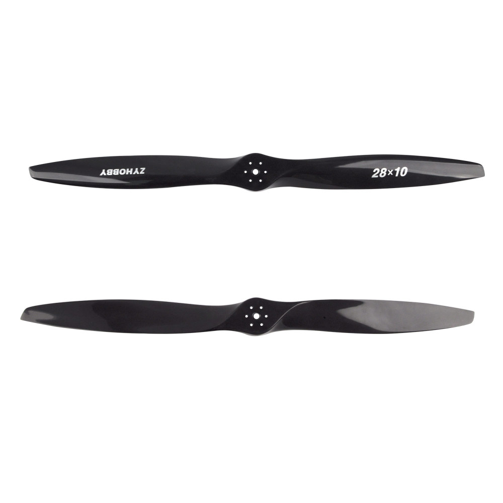 28*10 inch 2 Blades Carbon Fiber Propeller CW for DLE120/DLE130/GP123/DA120