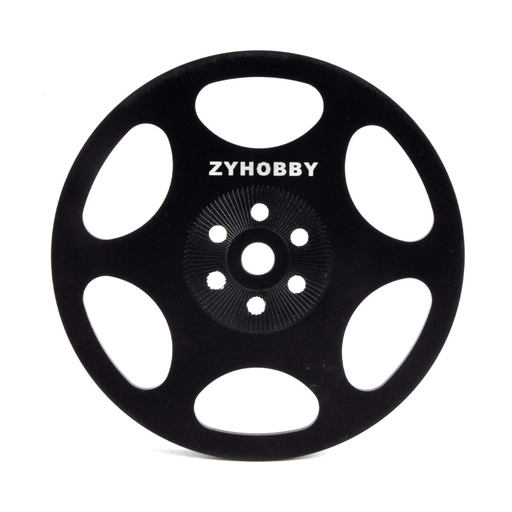 1pc 5inch Carbon Fiber Spinner w/ Alu Black Plate for DLE120/DLE130/GP123/DA120