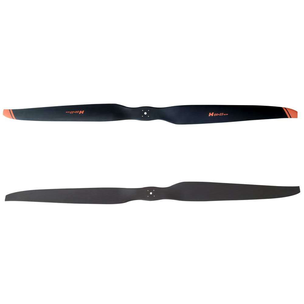 64*23in Large Propellers Carbon Fiber Propellers CW+CCW for HW H15PLUS Power Motor for RC Aircraft Drones