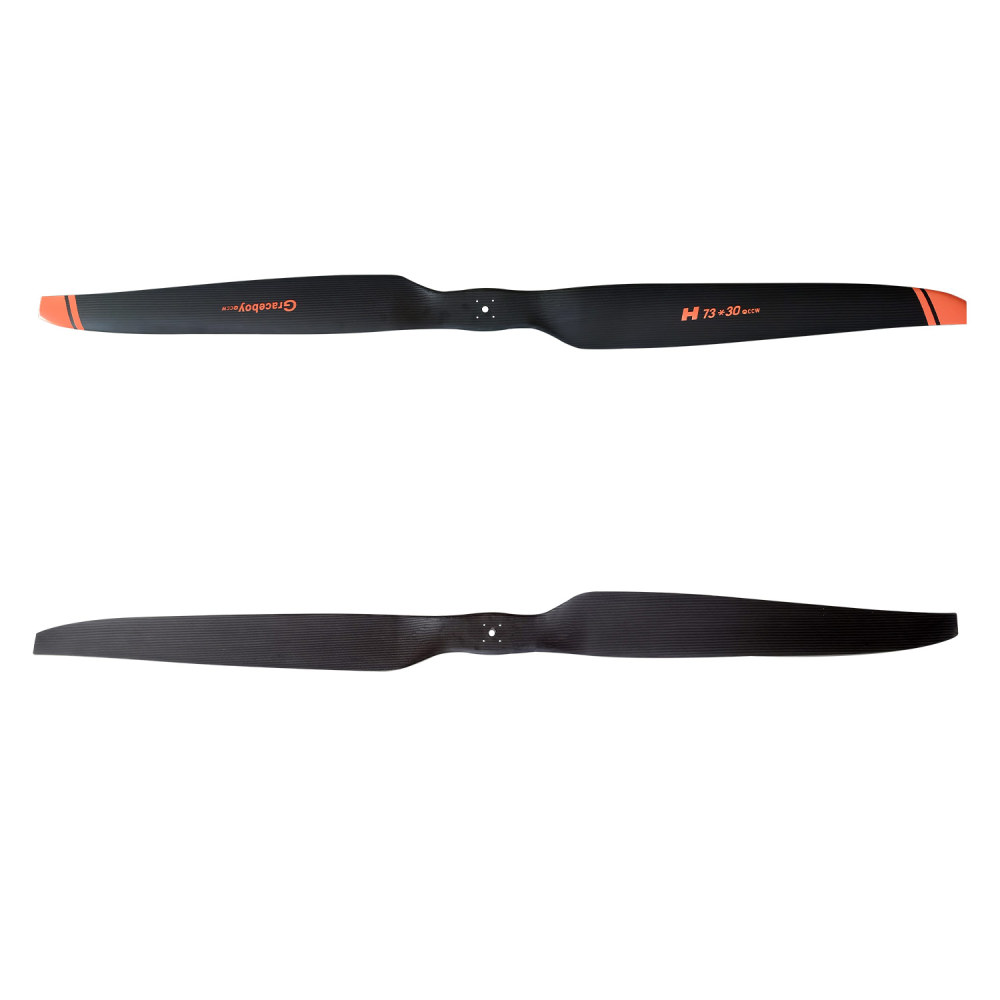 73*30in Large Propellers Carbon Fiber Propellers CW+CCW for HW H15PLUS Power Motor for RC Aircraft and Drones