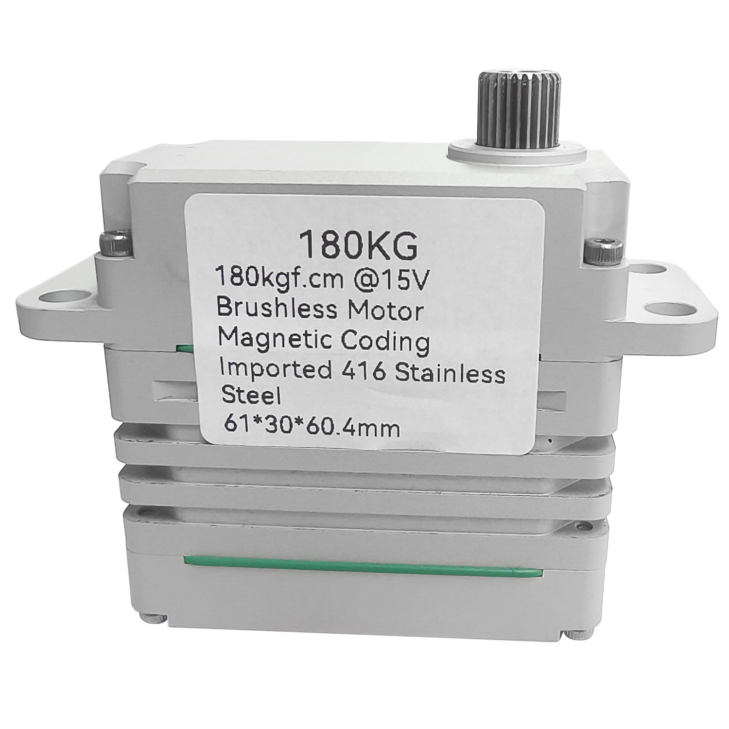 180KG High Torque Brushless Motor waterproof Alu alloy case ±180