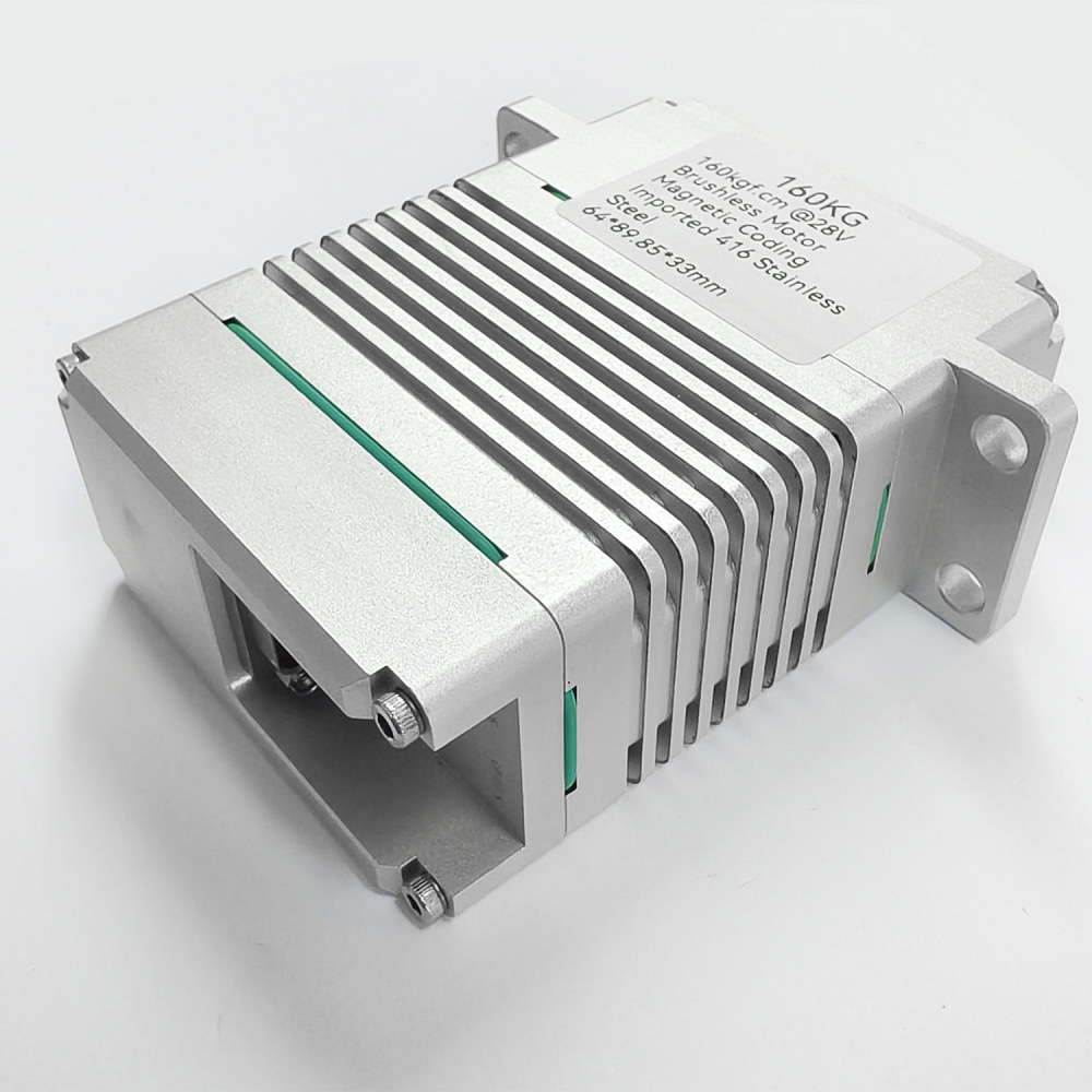 160KG High Torque Brushless Motor waterproof Alu alloy case 220° DIGITAL Servo