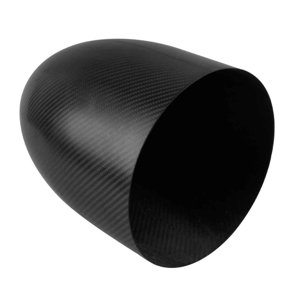 9in 308mm Carbon Fiber Uncut Spinner without Backplate for RC Gasoline Airplane