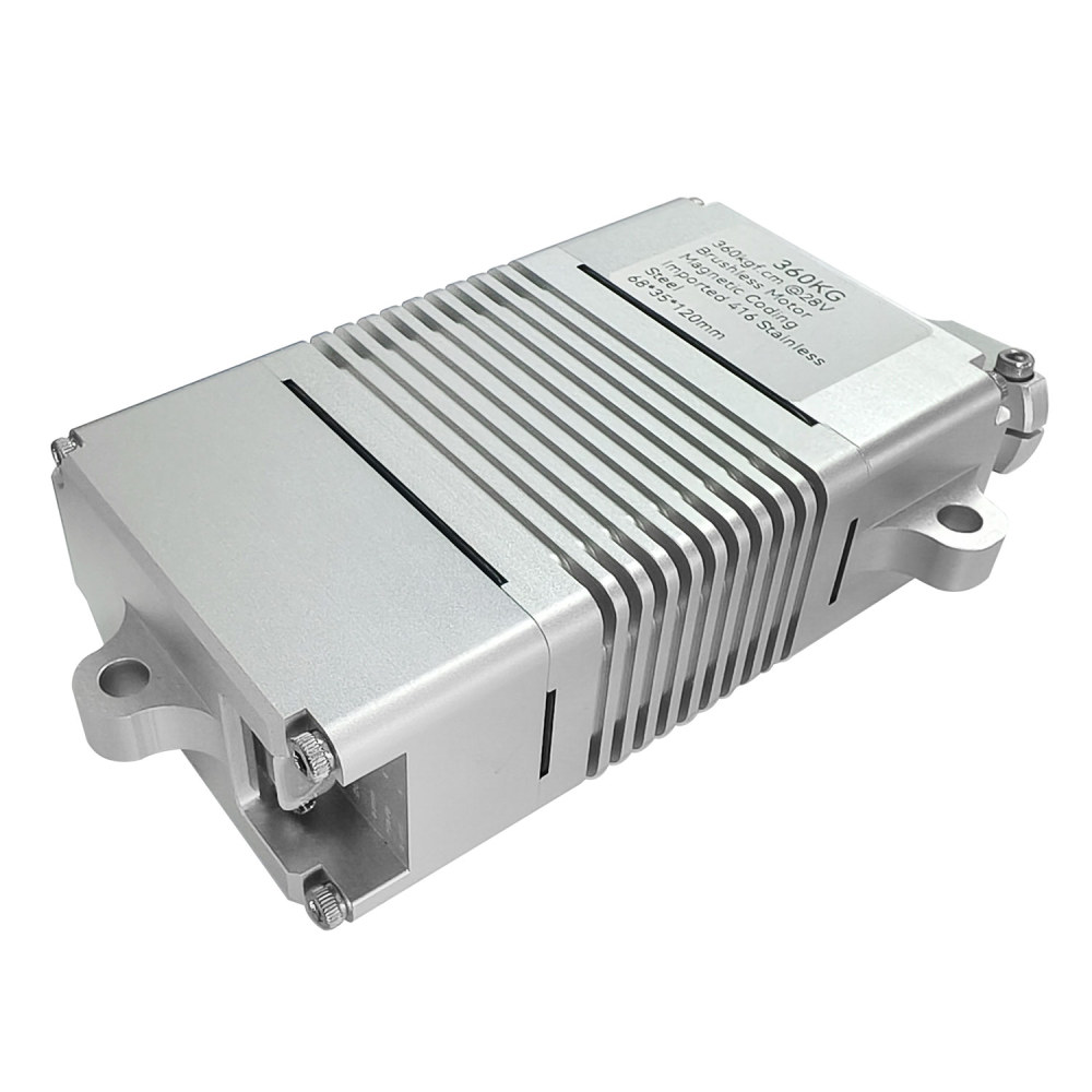 360KG High Torque Brushless Motor Alu alloy case 0~220° waterproof DIGITAL Servo