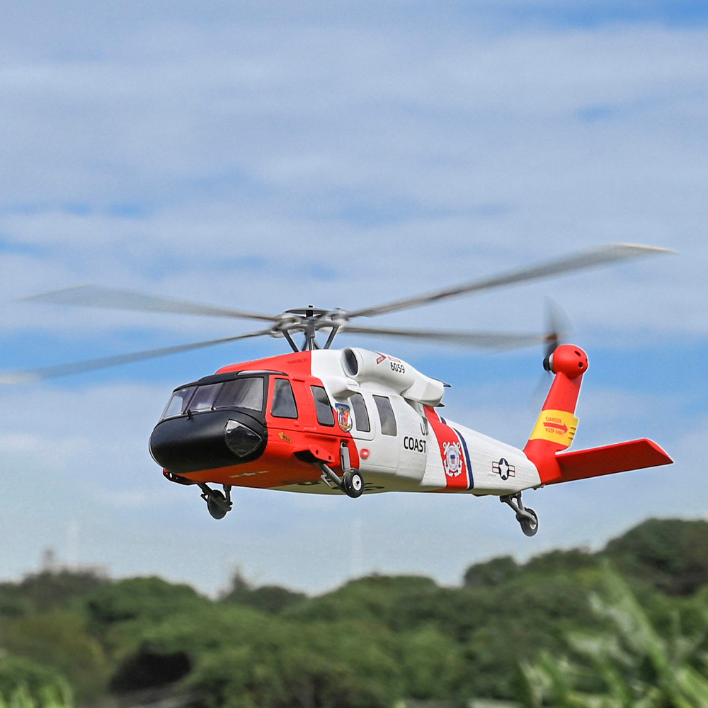 (Pre-Order) Flywing 470L size MH-60T MH-60R 4-Blade RTF Helicopter with ACE Flight Controller New Upgrade M10 GPS