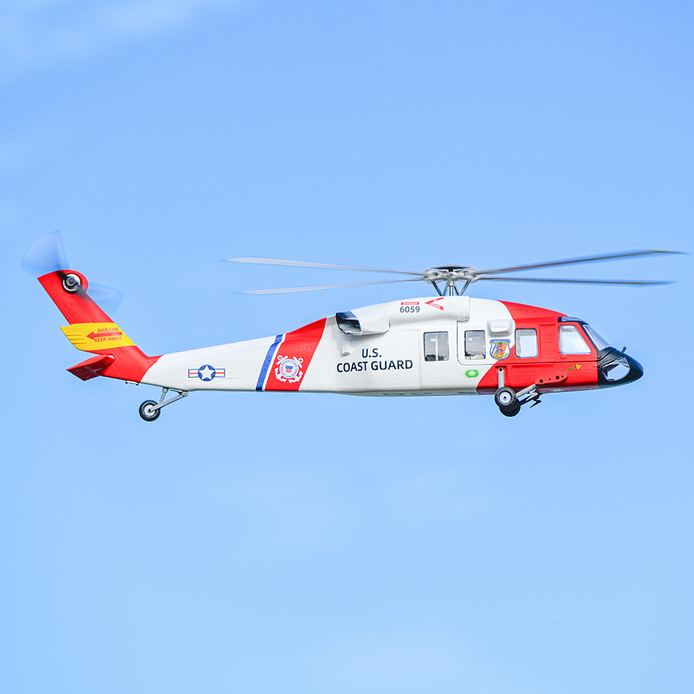 (Pre-Order) Flywing 470L size MH-60T MH-60R 4-Blade RTF Helicopter with ACE Flight Controller New Upgrade M10 GPS