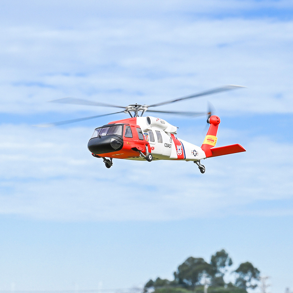 (Pre-Order) Flywing 470L size MH-60T MH-60R 4-Blade RTF Helicopter with ACE Flight Controller New Upgrade M10 GPS