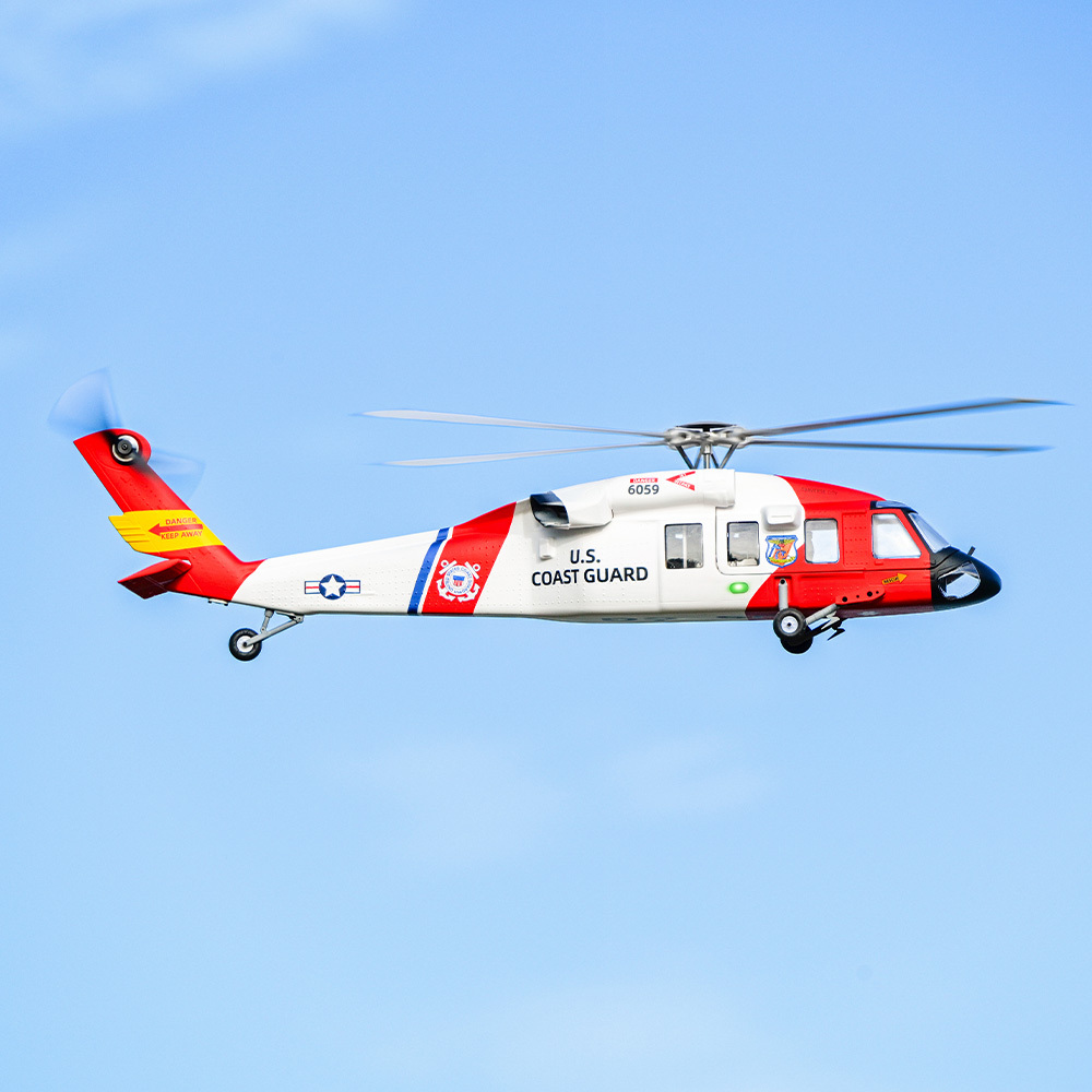 (Pre-Order) Flywing 470L size MH-60T MH-60R 4-Blade RTF Helicopter with ACE Flight Controller New Upgrade M10 GPS