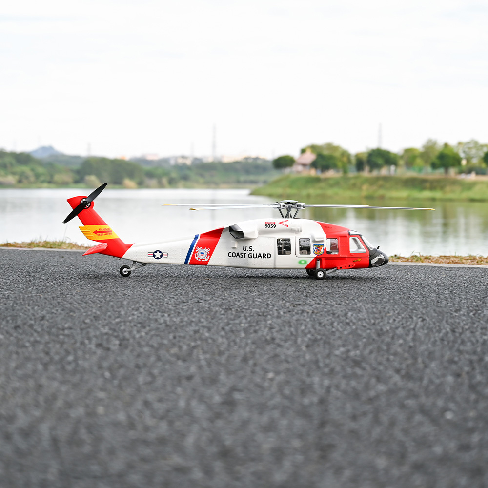 (Pre-Order) Flywing 470L size MH-60T MH-60R 4-Blade RTF Helicopter with ACE Flight Controller New Upgrade M10 GPS