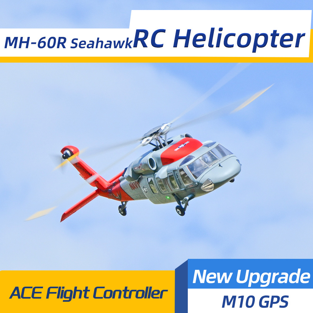 Flywing RTF MH-60R Seahawk 4 Blades M10 GPS Helicopter With ACE Flight Control