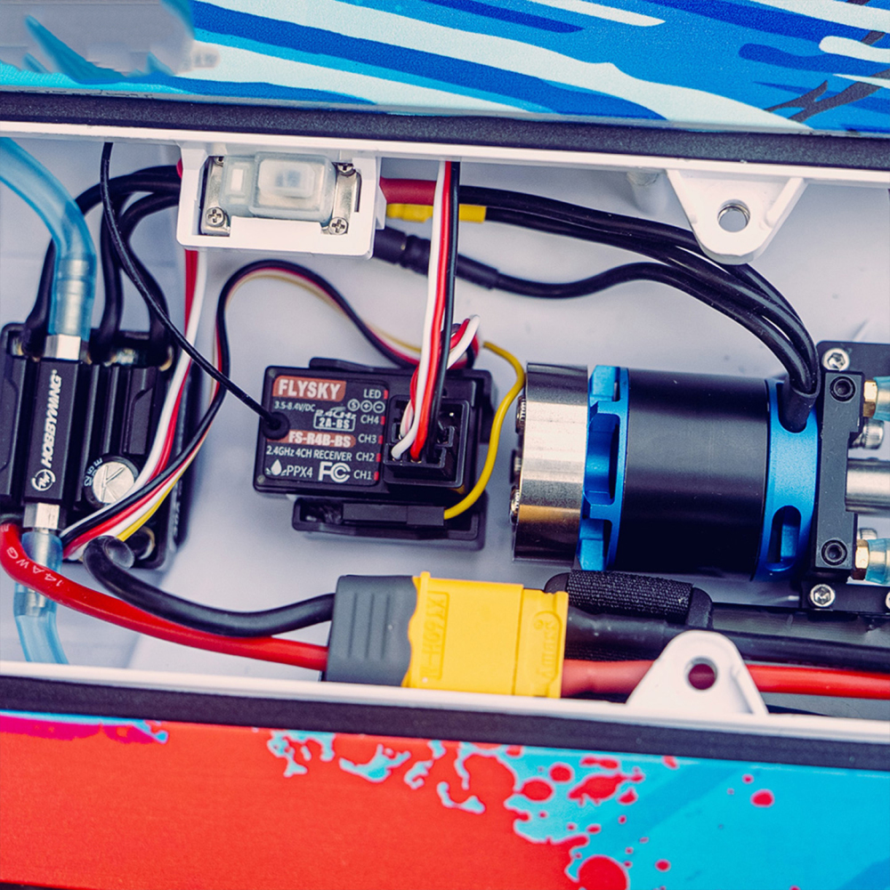 TFL RTR 1158 18" RC Electric Explorer Boat SELF-RIGHTING Speed Boat 2818 KV3000