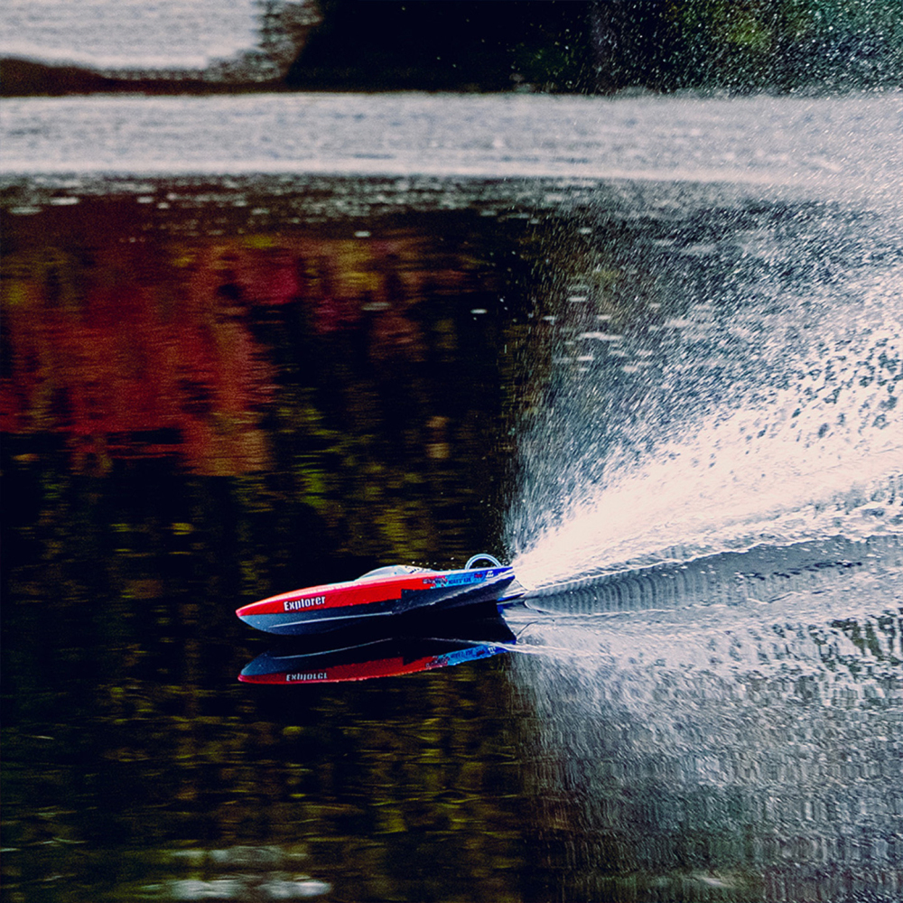 TFL RTR 1158 18" RC Electric Explorer Boat SELF-RIGHTING Speed Boat 2818 KV3000