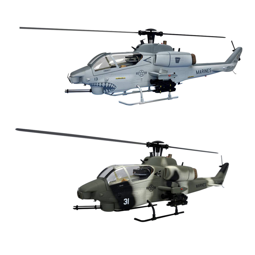 AH-1W Cobra Super Scale 470 Size GPS Stabilized Helicopter-RTF