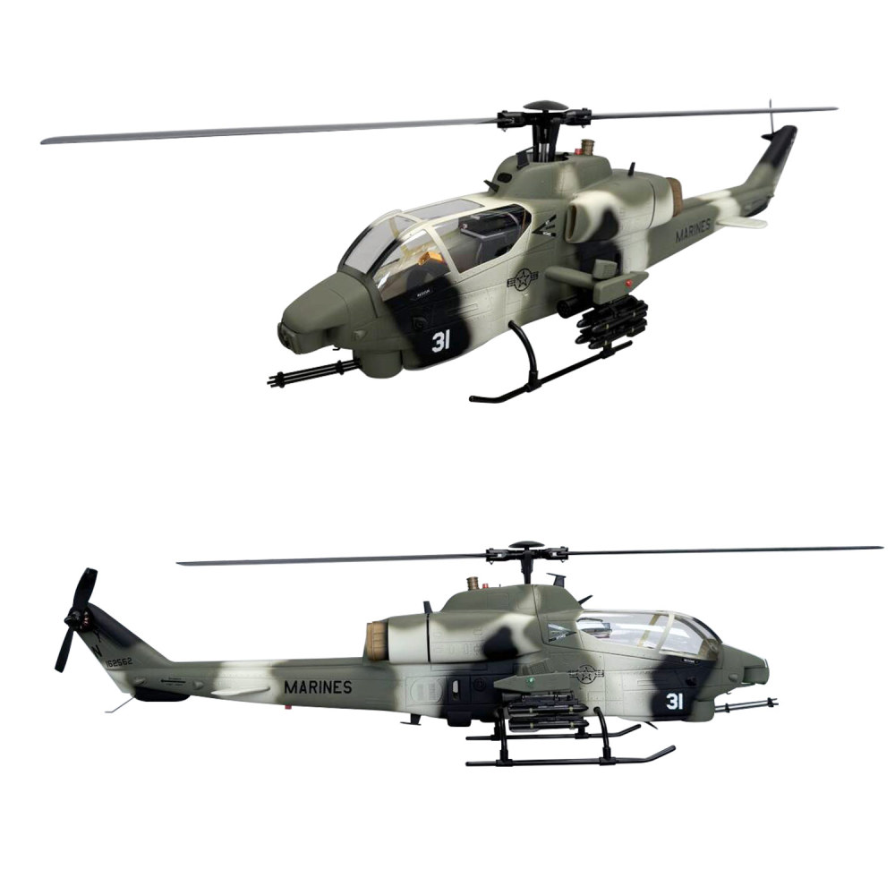 AH-1W Cobra Super Scale 470 Size GPS Stabilized Helicopter-RTF