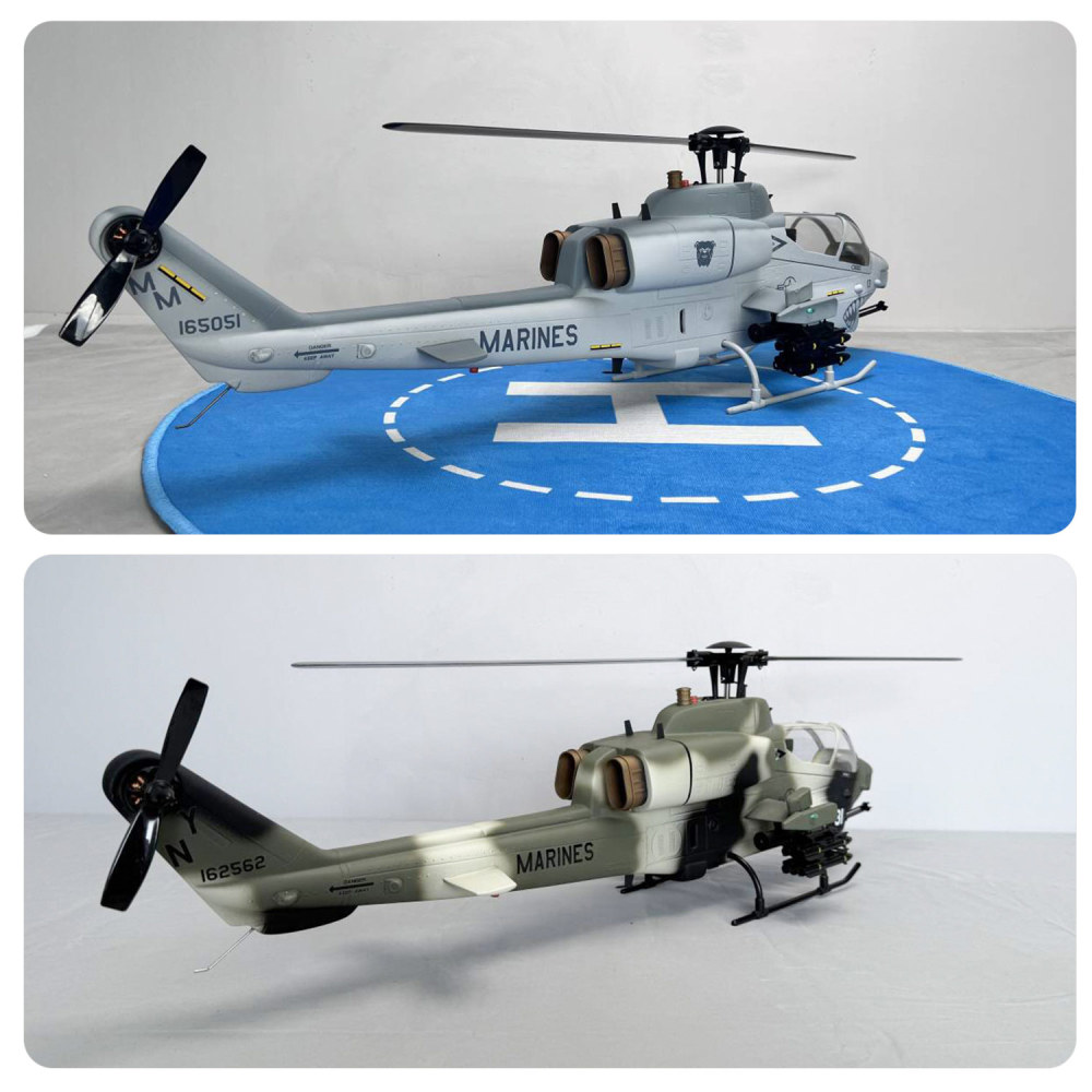 AH-1W Cobra Super Scale 470 Size GPS Stabilized Helicopter-RTF