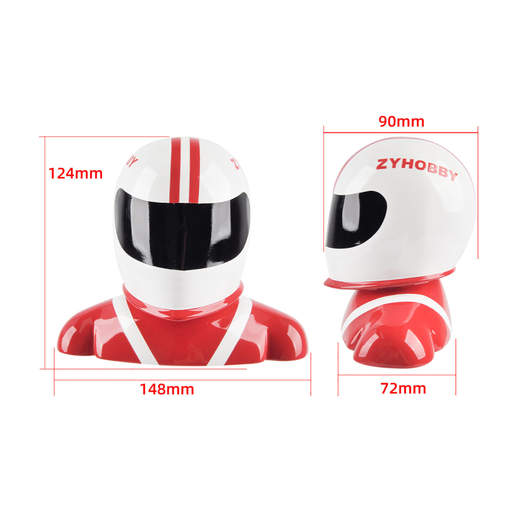 148 x 125mm Pilot Figure Multicolor for 50CC