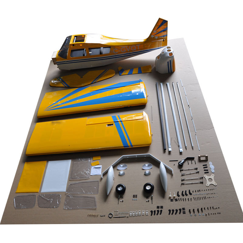 Decathlon v3 ARF Gasoline Plane Balsa Wooden Fixed Wing RC Model Airplane