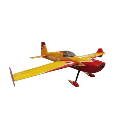 FLT Luserx 50-70CC Yellow Gasoline RC Airplane Wooden Model Aircraft Airplane