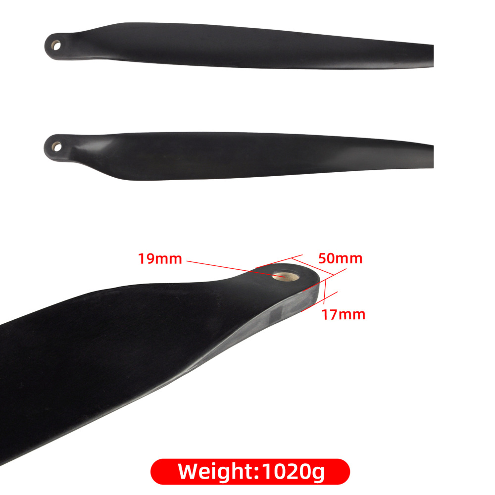 64X23 Carbon fiber Folded Propeller CW/CCW for Agricultural Drone