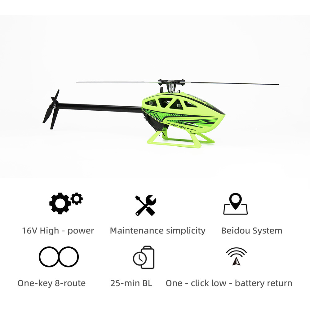 FW450 V3 6CH 3D RC Helicopter Auto Acrobatics GPS Altitude Hold RTF w/H1 Control