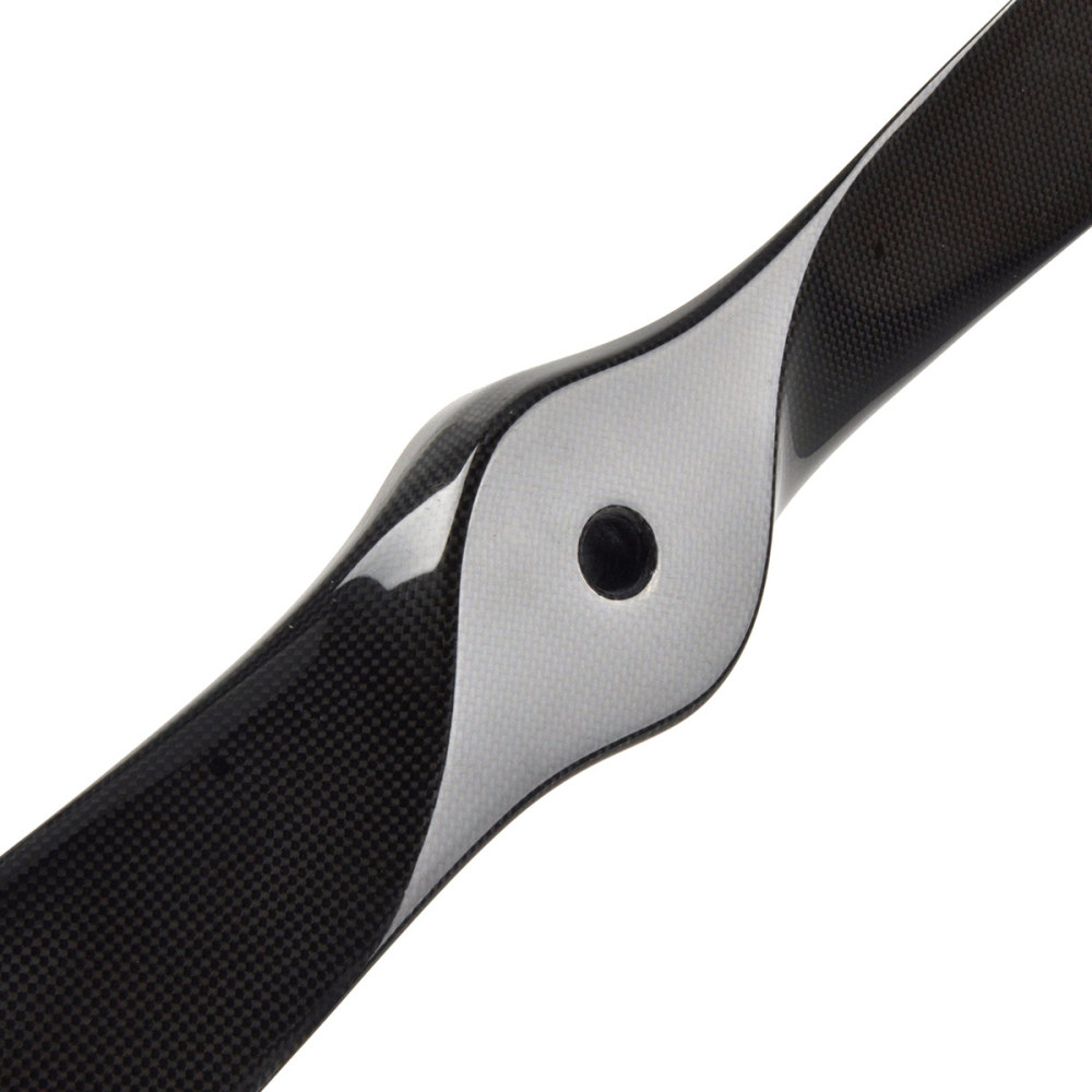 Carbon Fiber Propeller 18 Inch/ 19 Inch/ 20 Inch/ 22 Inch/ 23 Inch/ 24 Inch/ 27 Inch/ 28 Inch 2-Blade Carbon Fiber RC Airplane Propeller Prop for Gas Fixed-Wing RC Planes Airplanes (24x9)
